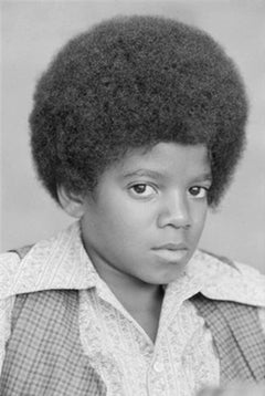 Vintage Michael Jackson, Portrait, 1971