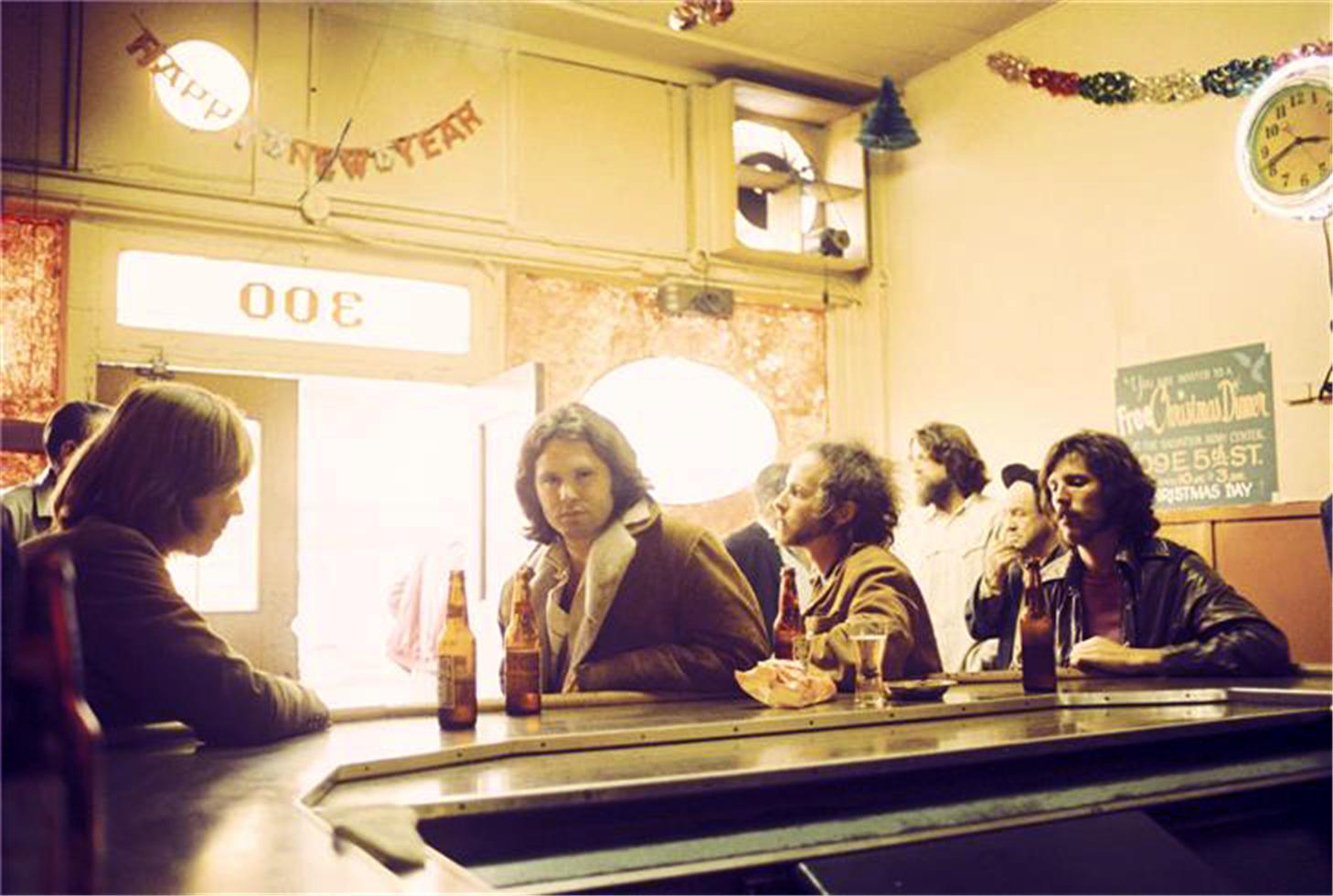 Henry Diltz Color Photograph - The Doors, Hard Rock Cafe, Los Angeles, CA, 1969