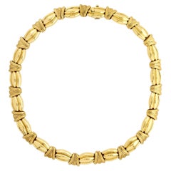 Henry Dunay Halskette aus 18 Karat Gelbgold