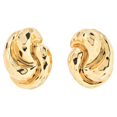 Henry Dunay 18K Gold Knot Cufflinks