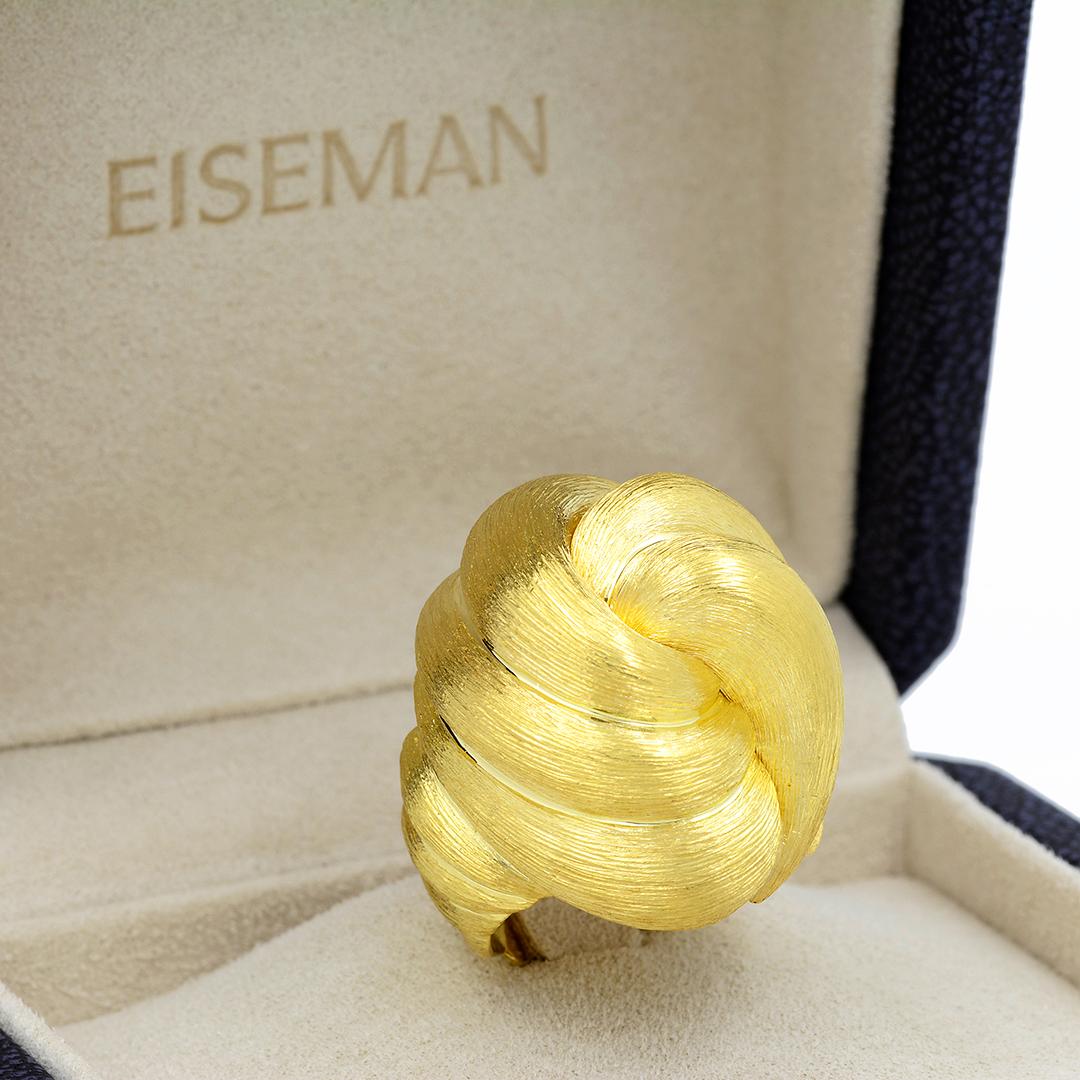 Henry Dunay 18k Gold Sabe Swirl Ring 4