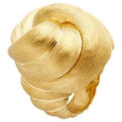 Henry Dunay 18k Gold Sabe Swirl Ring