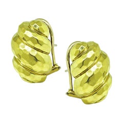 Henry Dunay 18k Gelbgold Ohrringe