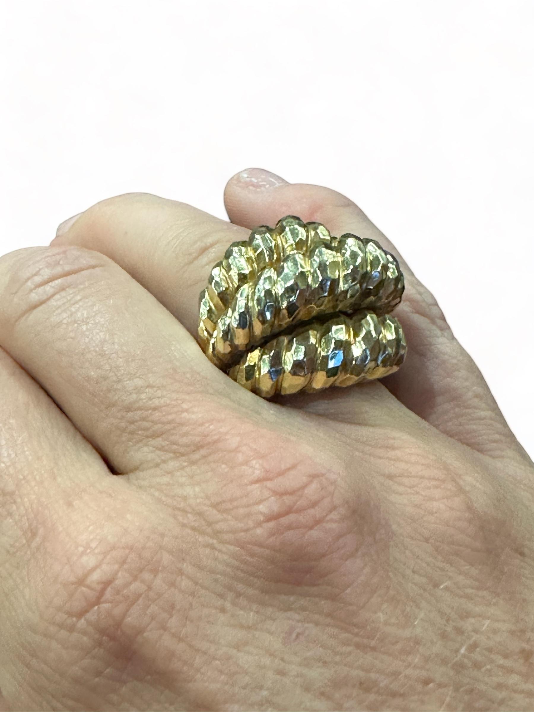 Henry Dunay 18kt Gold Ring  For Sale 1