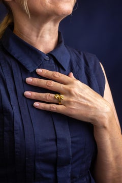 Henry Dunay, Diamond & 18 Karat Gold Ring