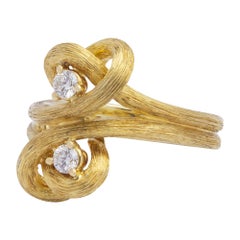 Henry Dunay, Anillo de diamantes y oro de 18 quilates