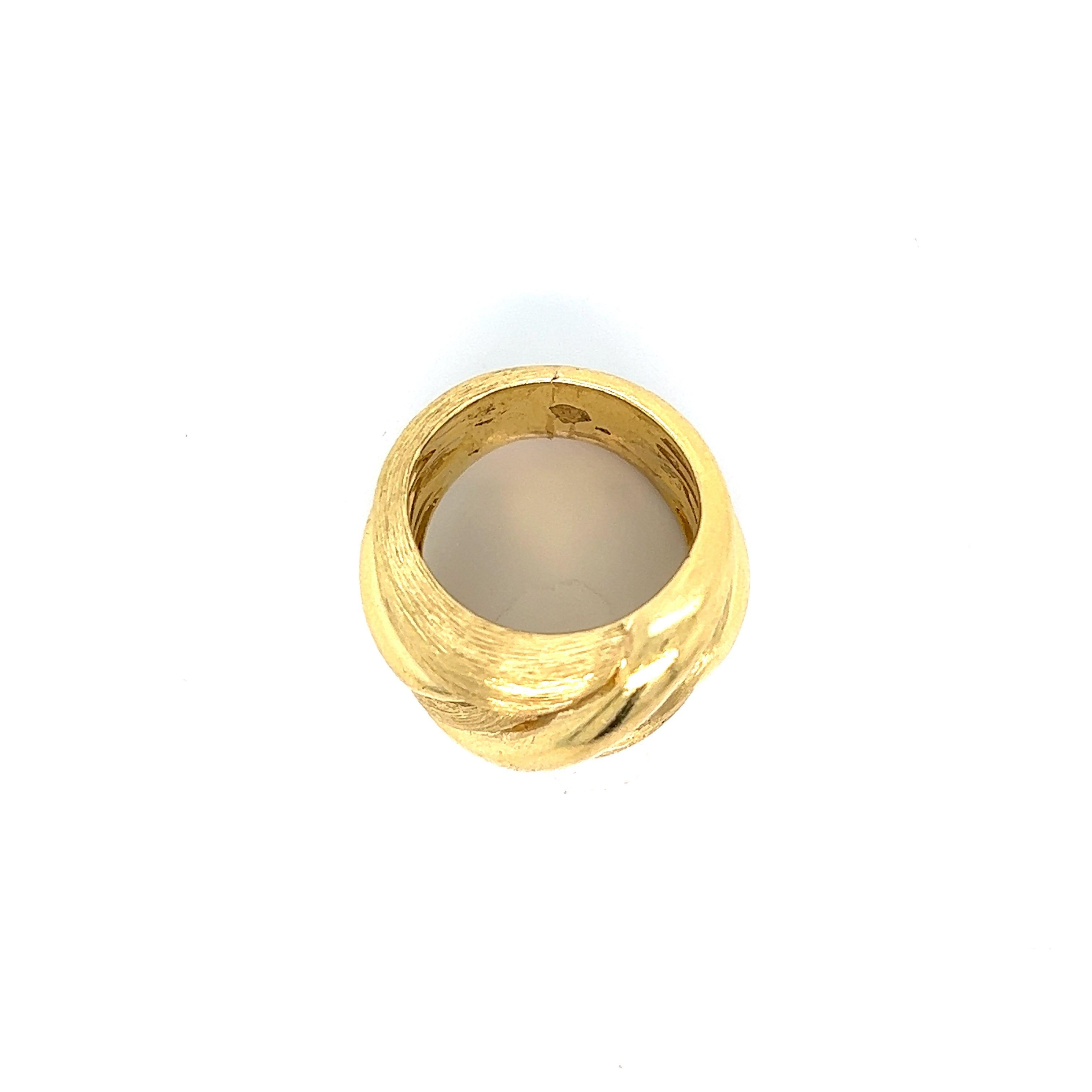 Henry Dunay Gold Ring For Sale 2