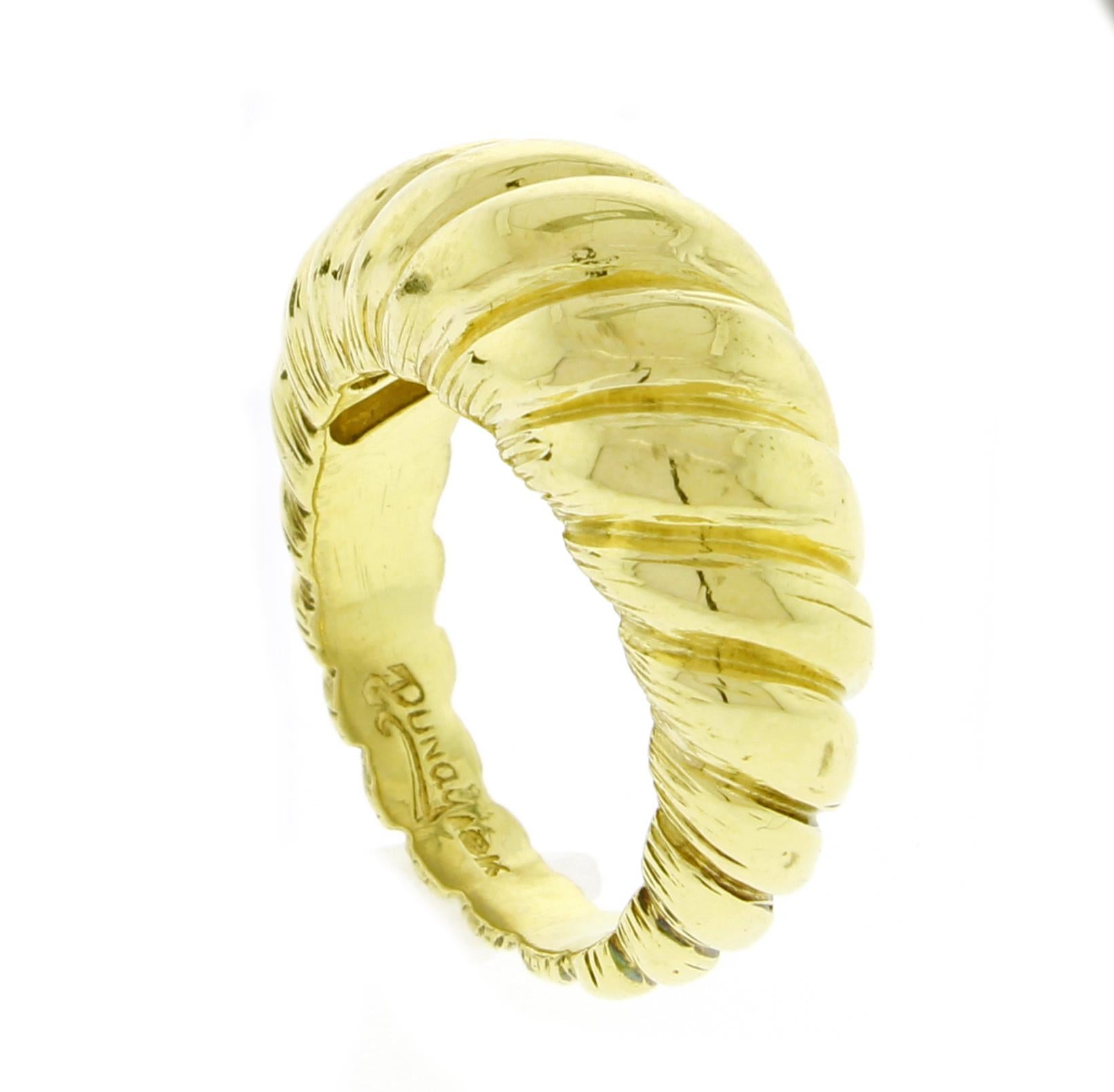 Women's or Men's Henry Dunay Grooved Dome Ring