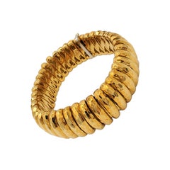 Henry Dunay Bracelet en or martelé