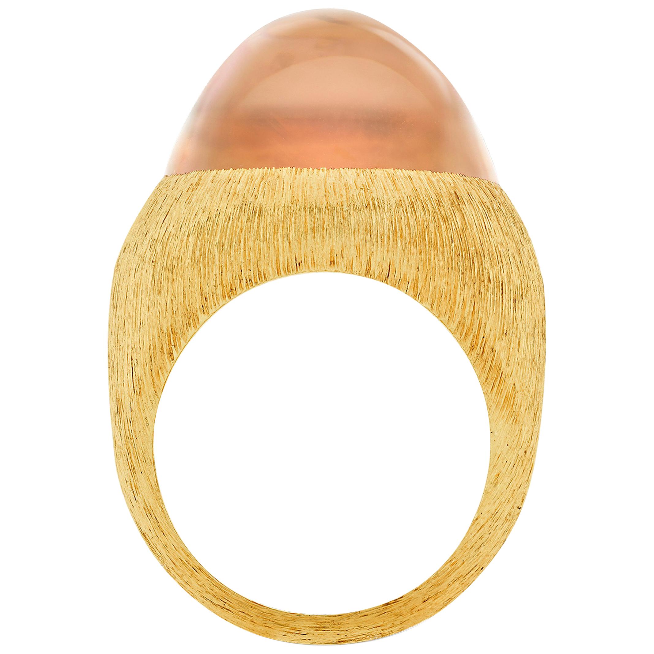 Henry Dunay Morganit Kuppel Ring