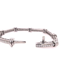 Henry Dunay Platinum Diamond Bracelet