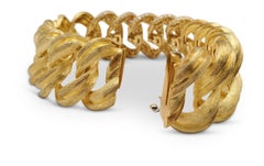 Henry Dunay 'Sabi' Gold and Diamond Pave Bracelet