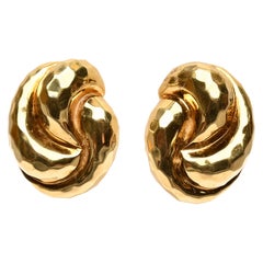 Vintage Henry Dunay Small Knot Earrings