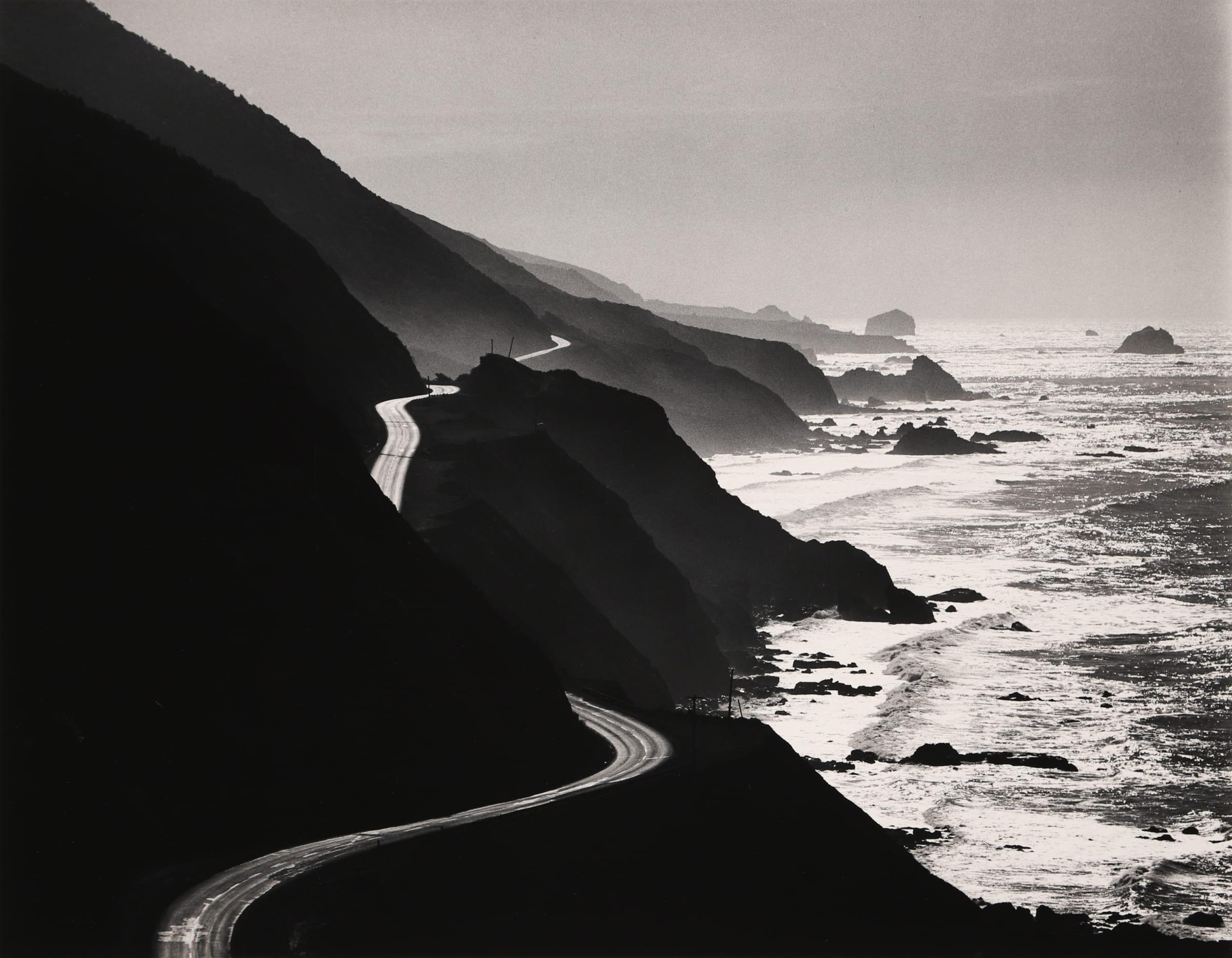 Henry Gilpin Black and White Photograph - Highway One, Big Sur