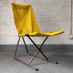Henry Glass Prototype Folding Sling Chair
