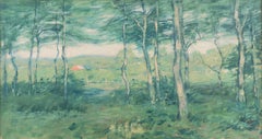 'Woodland Landscape', Paris, NAD, Exhibited: Metropolitan Museum, New York