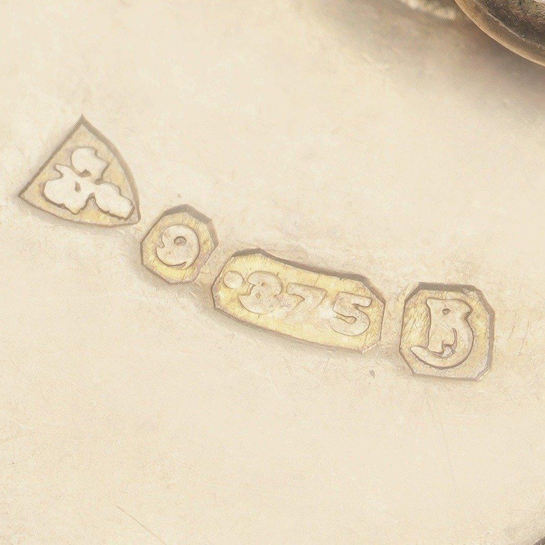Henry Griffith & Son, paire de boutons de manchette en or jaune 9 carats avec ailes déployées  en vente 2