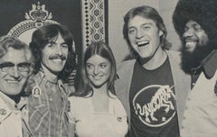 Schwarz-Weiß-Fotografie von George Harrison, 20,4 x 25,4 cm