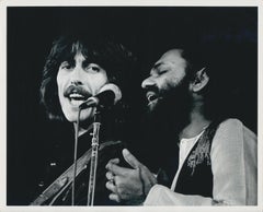 Schwarz-Weiß-Fotografie von George Harrison, 20,6 x 25,3 cm