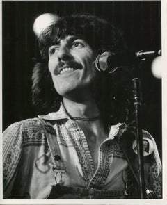Schwarz-Weiß-Fotografie von George Harrison, 25,2 x 20,7 cm