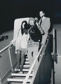 Geroge Harrison, Aereo, Fotografia in bianco e nero, anni '70, 20, 8 x 25, 3 cm