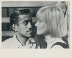 Sammy Davis Jr. and May Britt, unknown date