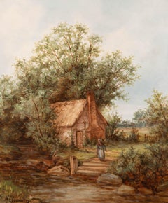 Henry Gummery - Signed & Framed Early 20th Century Oil, Old Storridge