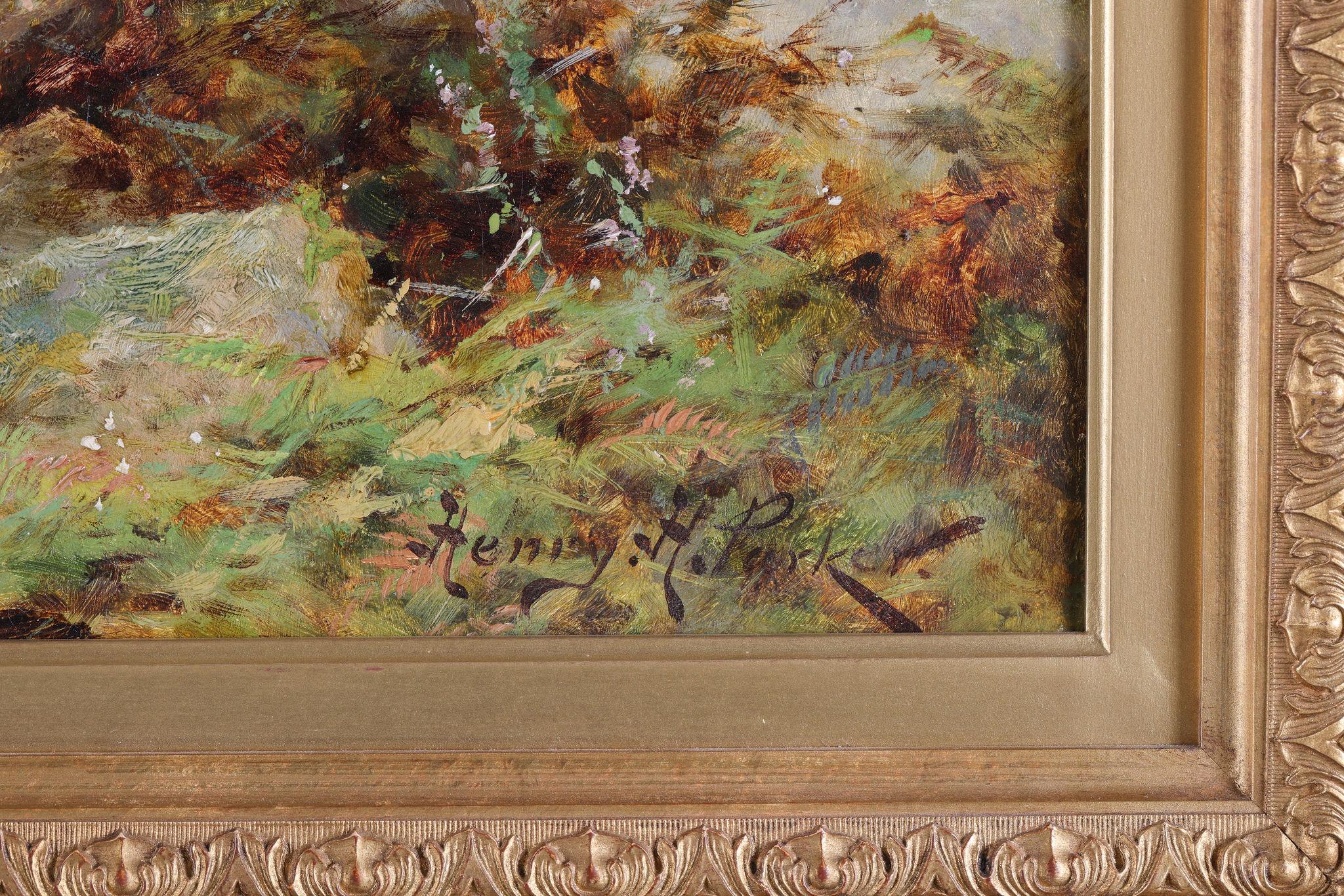HENRY H. PARKER

A wonderful statement piece ideal for any prominent position that you have. The colours and the quality are superb and the piece is titled and signed on the reverse with added provenance having come out of Christies as is shown by