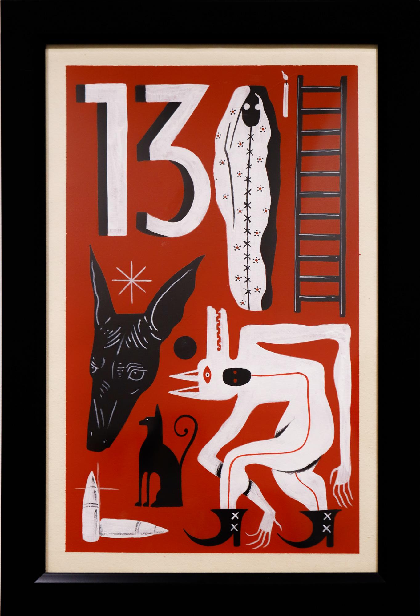 Henry Hablak Animal Painting – Supersisto 