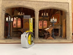 Biblioteca medievale della Certosa francese - Camera in miniatura di Kupjack Studios