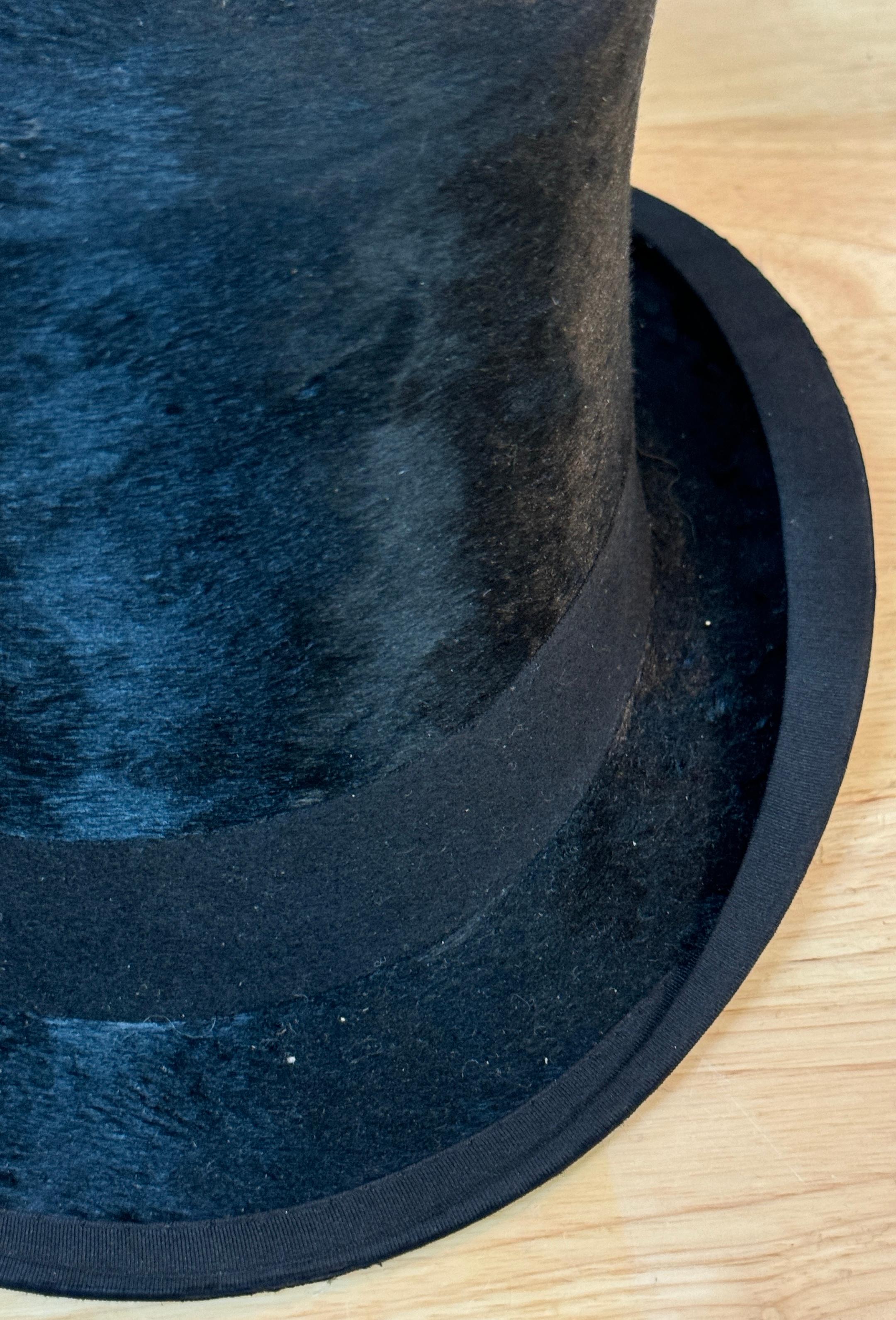 English Henry Heath Ltd Silk Top Hat, in Original Box, USA Market, Circa 1900s