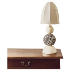 Lampada da tavolo Henry Holland Studios Edison Bi-Colour Brown & White
