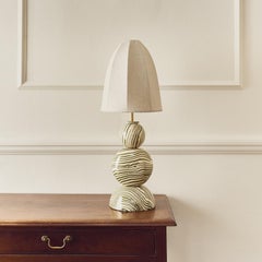 Henry Holland Studio Edison Green & White Table Lamp