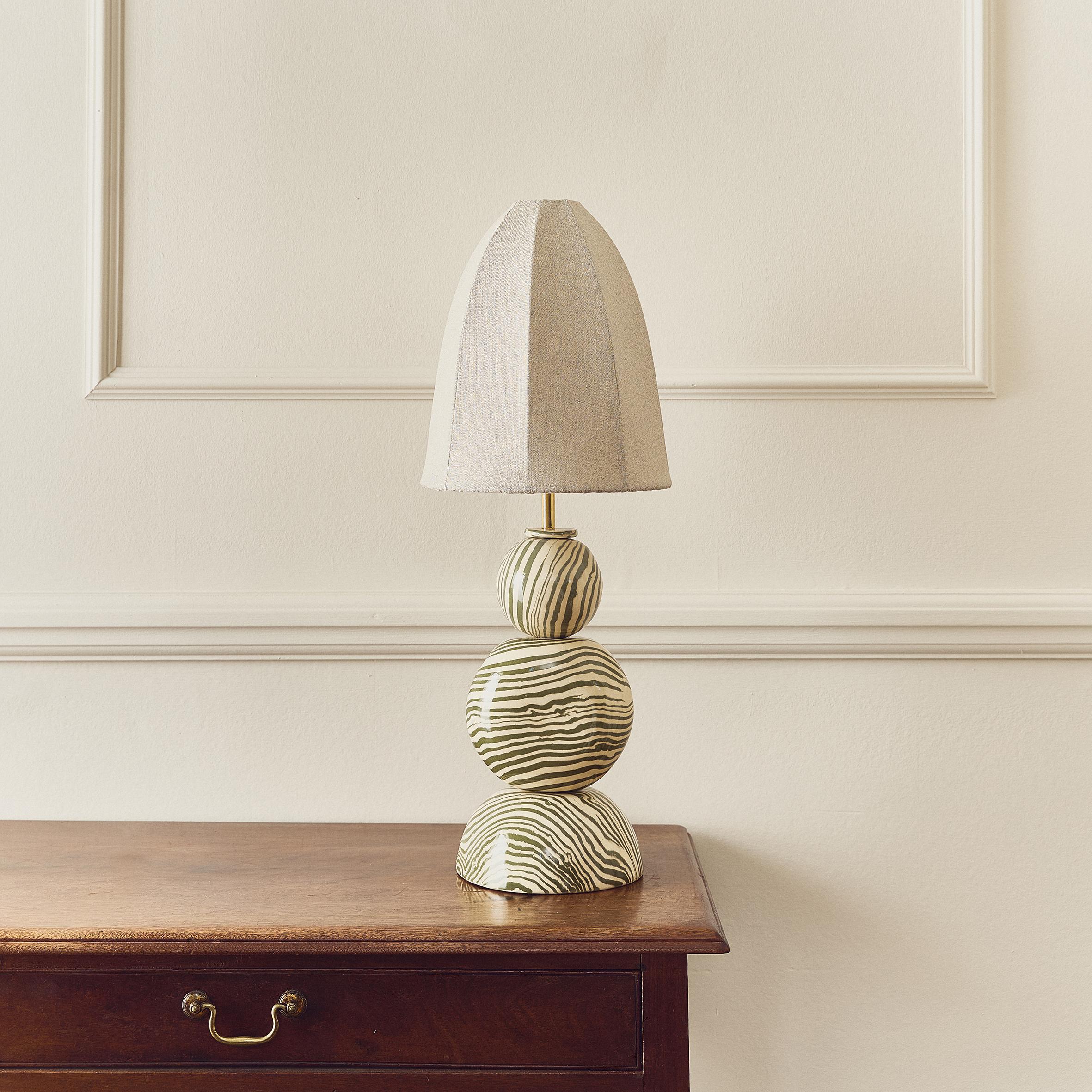 Fait main Lampe à poser Edison Greene & Greene Studio en vente