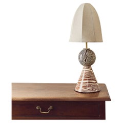 Henry Holland Studio Faraday Bi-Colour Brown & Terracotta Table Lamp