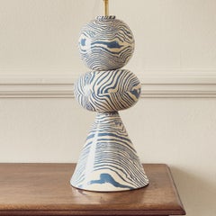 Henry Holland Studio Swan Blue & White Table Lamp