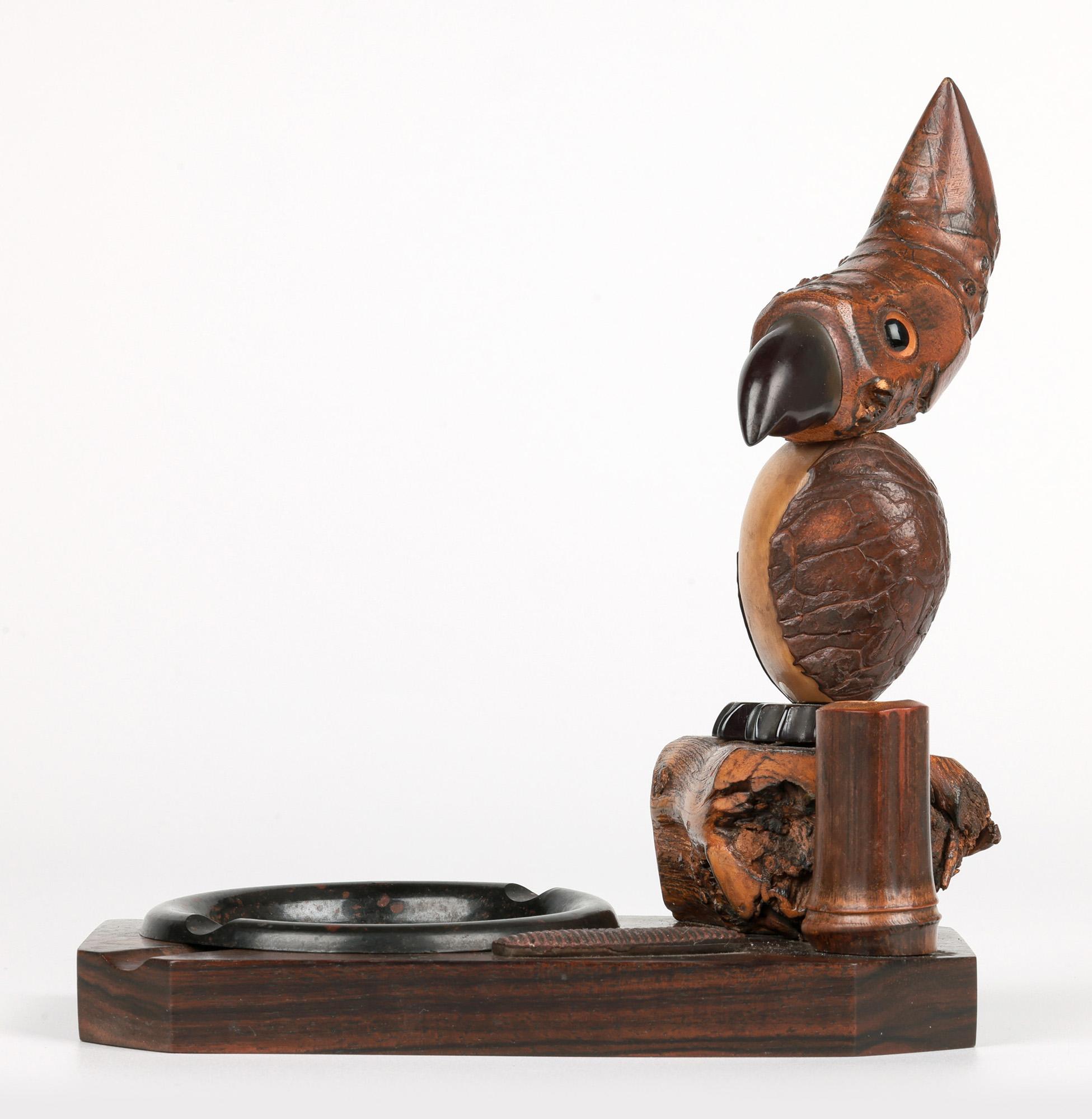 Henry Howell YZ Nut Bird Streichholzhalter, Schlagbolzen und Aschenbecher im Angebot 3