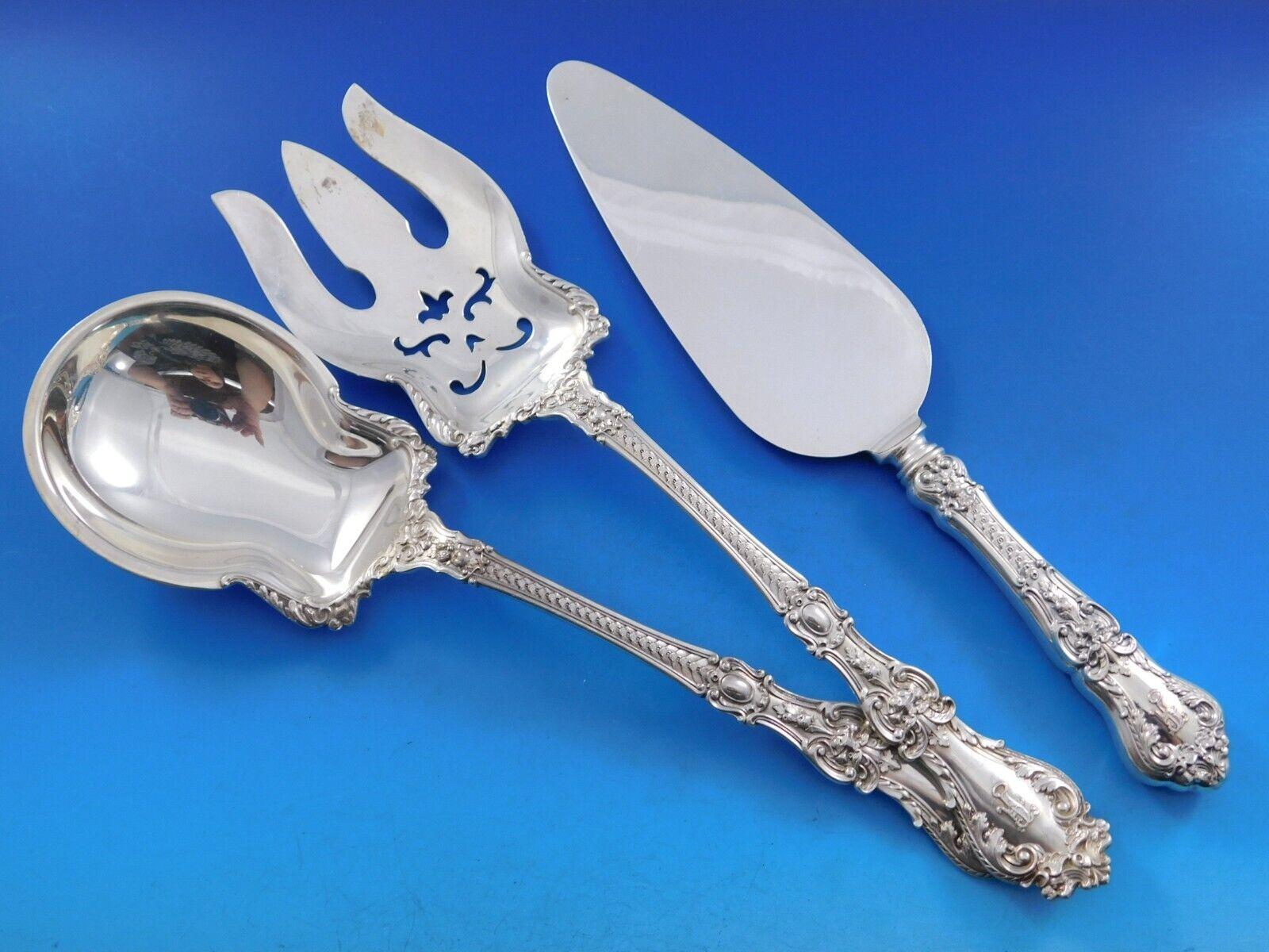 Henry II by Gorham Set di posate in argento sterling per 18 persone Servizio da tavola 278 pezzi in vendita 5