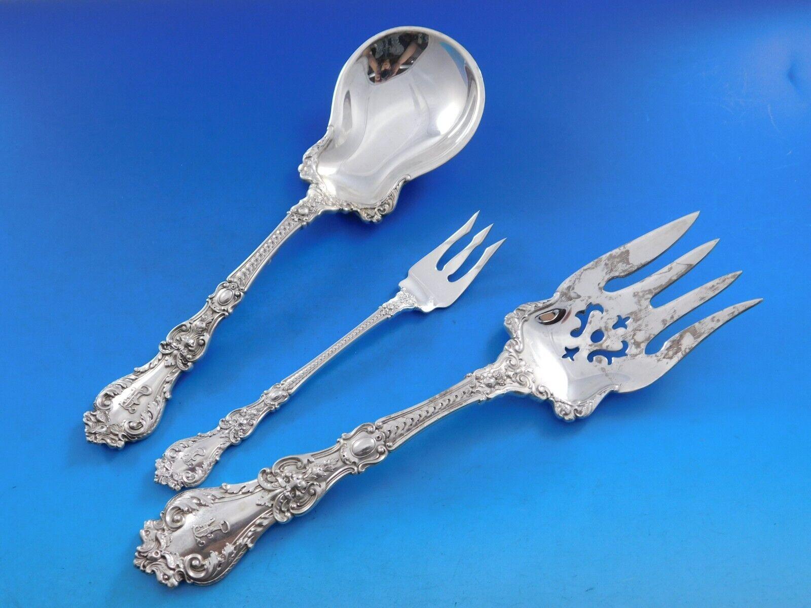 Henry II by Gorham Set di posate in argento sterling per 18 persone Servizio da tavola 278 pezzi in vendita 6
