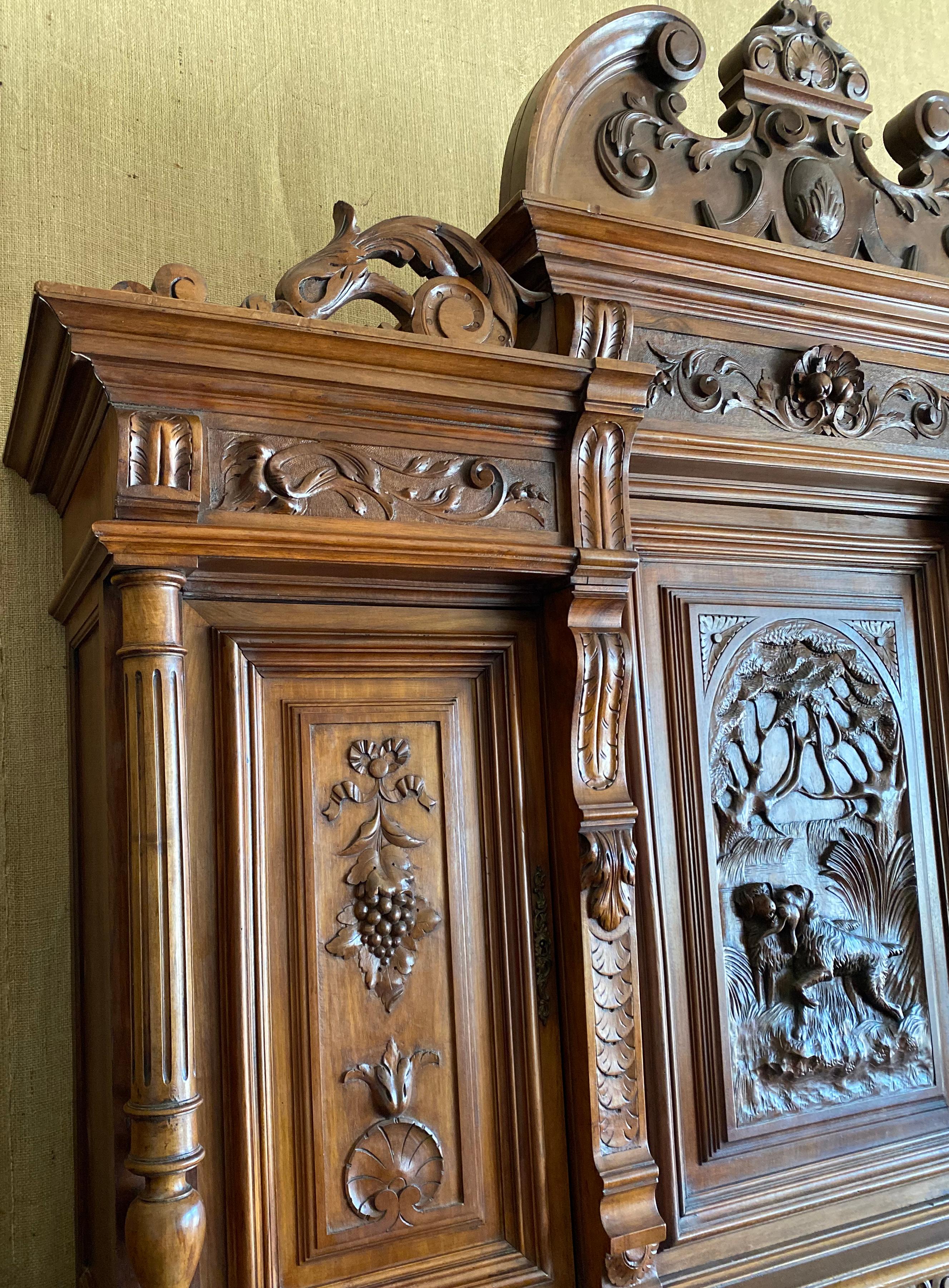 French Henry II Cabinet For Sale
