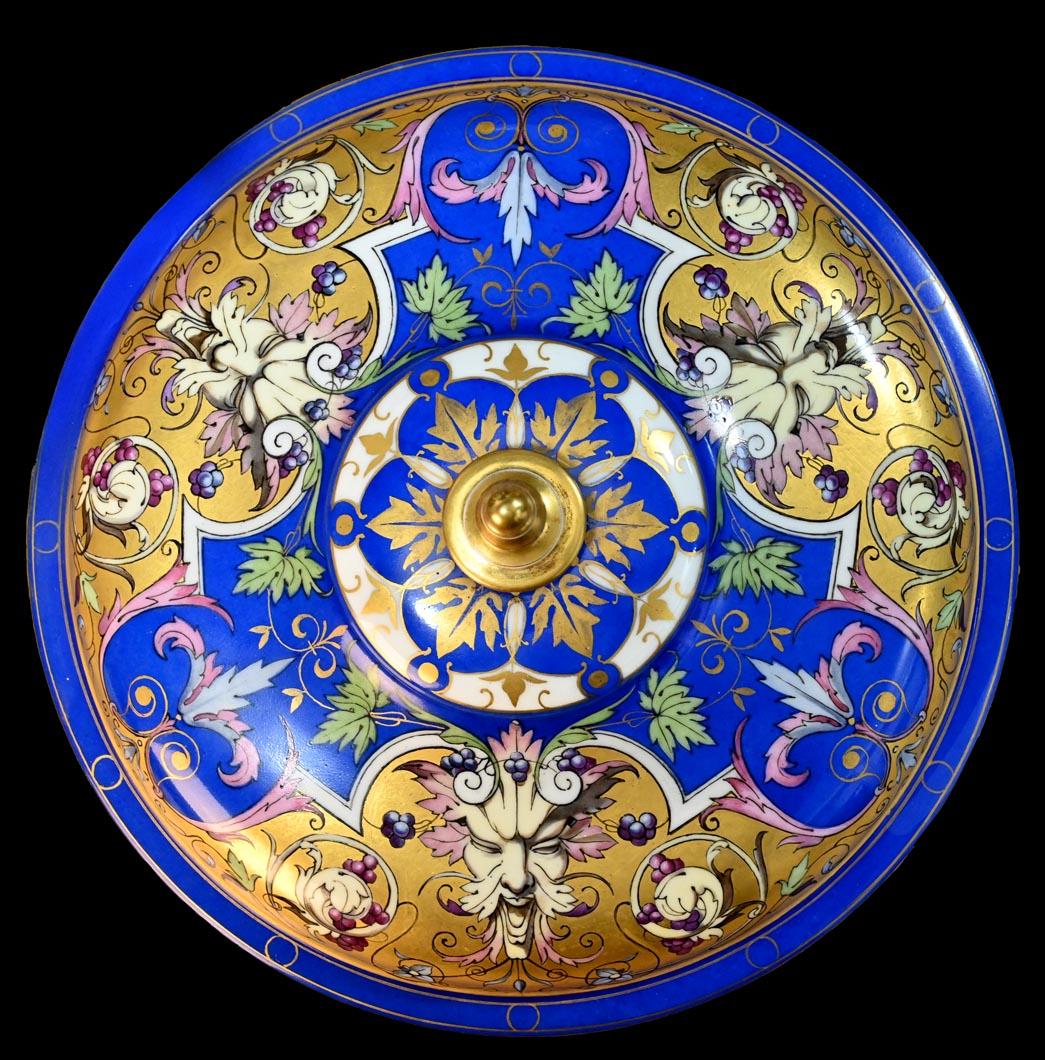 Renaissance Revival Henry II Cup from the Sèvres Manufactory For Sale
