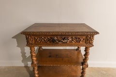 Henry II Oak Console Table
