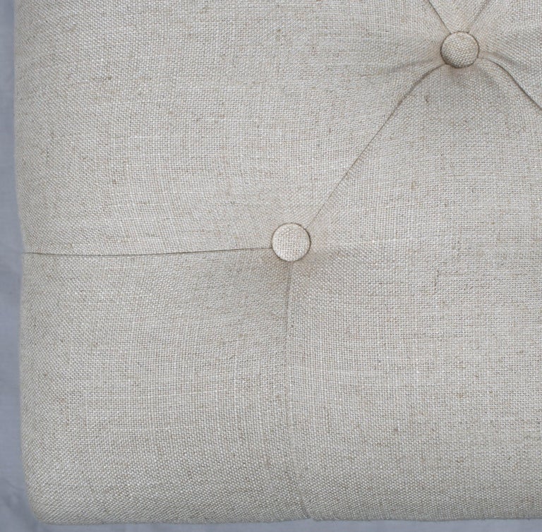 Henry IV Style Small Upholstered Bench Stool Ottoman at 1stDibs