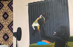 Maternità -21° Secolo, Contemporaneo, Ritratto figurativo, Bambini, Donne