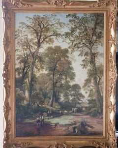 Henry John Boddington (1811-1865). The Woodcutters