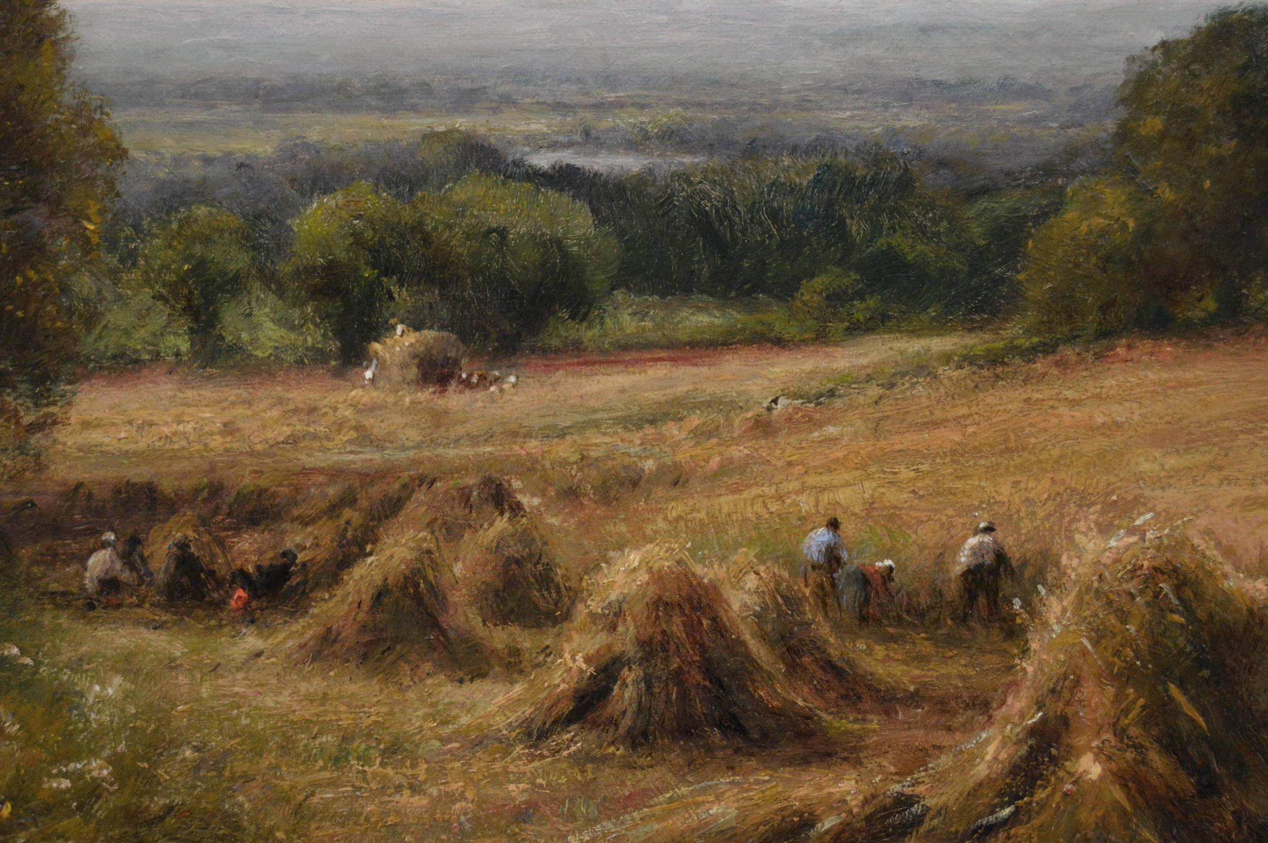 Henry John Kinnaird
Británica, (1861-1929)
Ver cerca de Cooksbridge, Sussex
Óleo sobre lienzo, firmado y con otra inscripción en el verso
Tamaño de la imagen: 15,5 pulgadas x 23,5 pulgadas 
Tamaño incluyendo el marco: 23 pulgadas x 31 pulgadas

Una