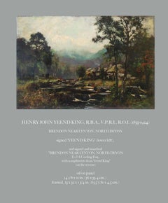 Henry John Yeend King, R.B.A., V.P.R.I., R.O.I. North Devon, England