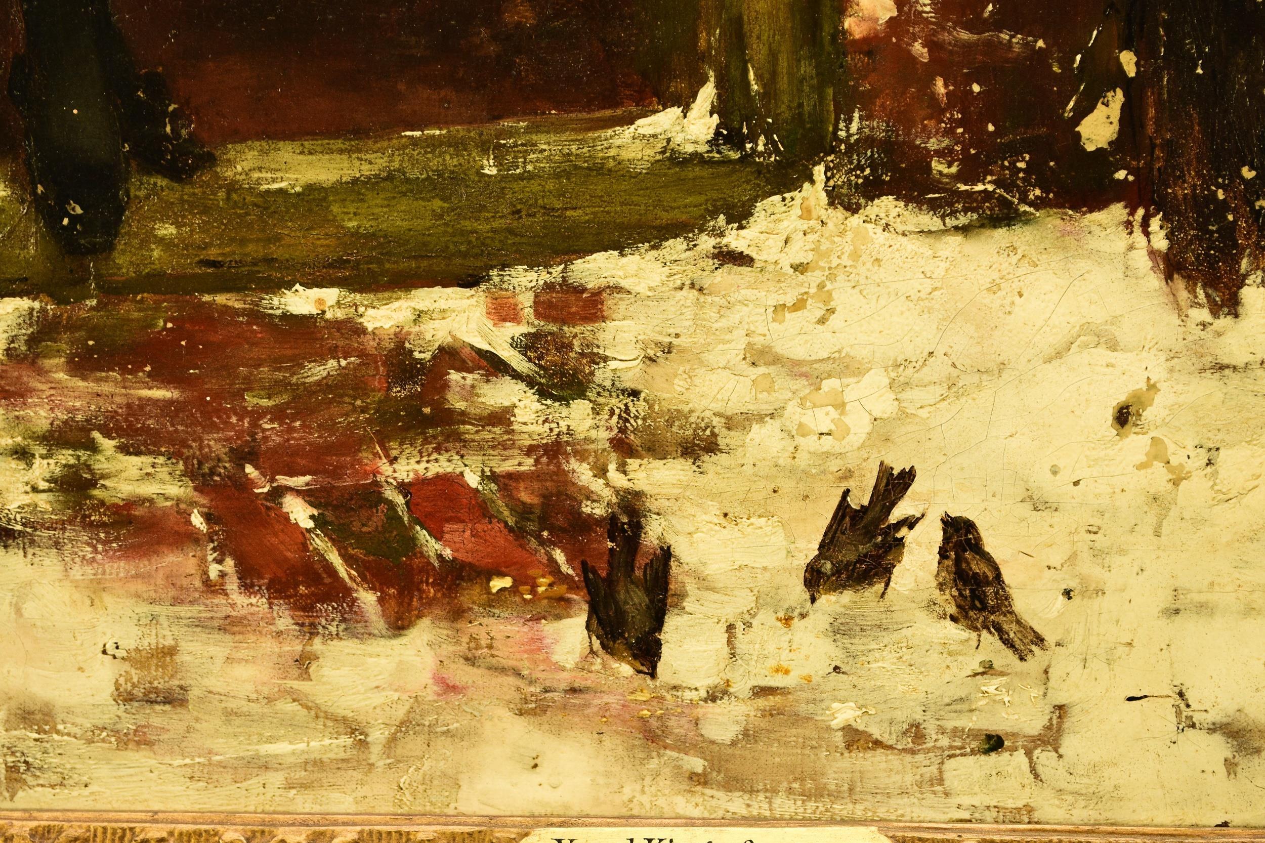 Henry John Yeend King (1855-1924), signiertes Gemälde in Öl auf Leinwand im Angebot 1