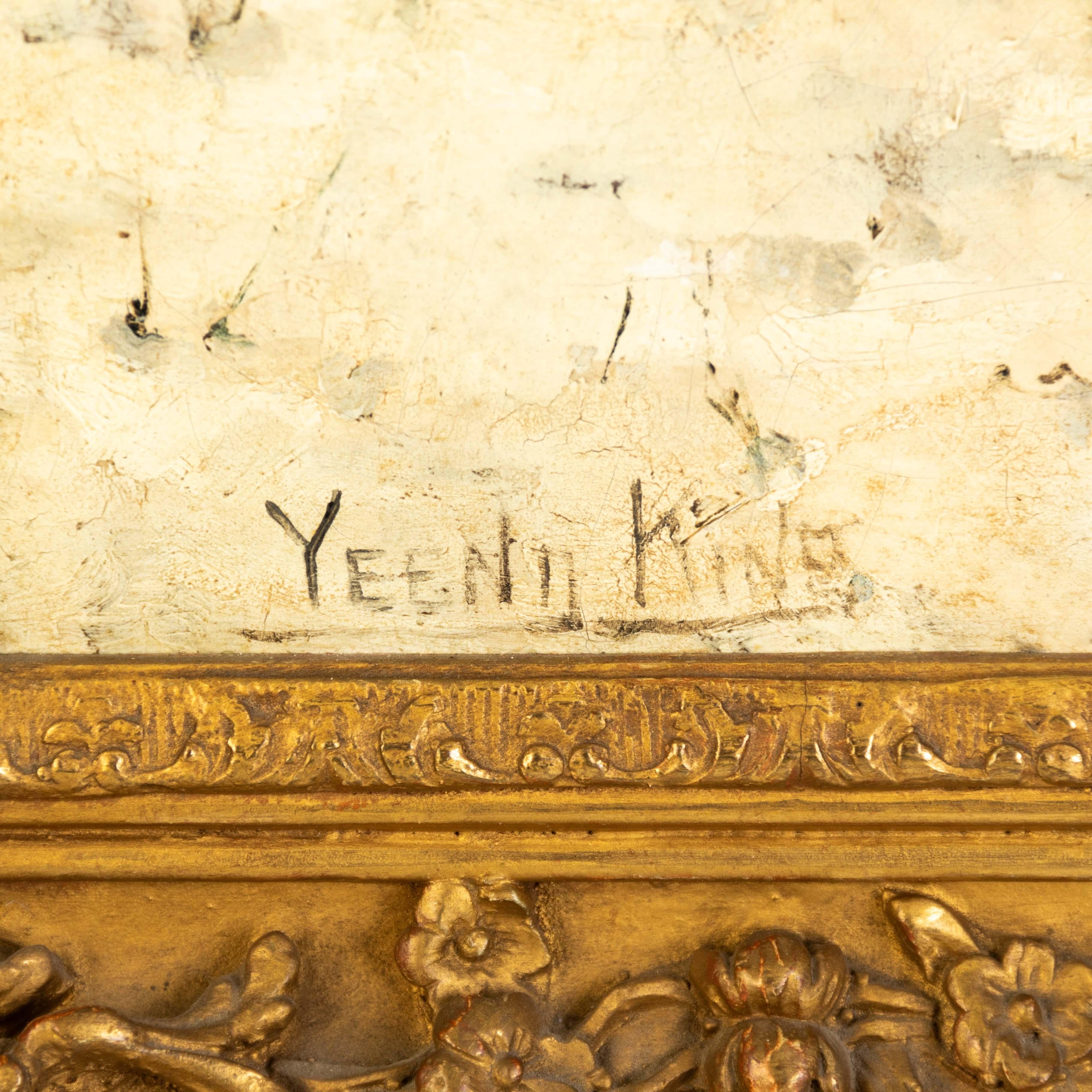 Henry John Yeend King (1855-1924) Signiertes Öl auf Leinwand Gemälde im Angebot 1