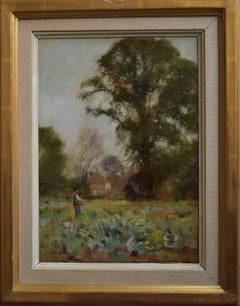 HENRY JOHN YEEND KING RI (1855-1924) "Cabbages" OIl Painting